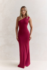 Lovely Mood Maxi Dress Burgundy