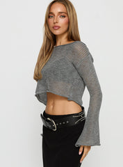 Cafe Pari Jumper Charcoal