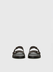 Dedication Double Strap Sandals Chocolate