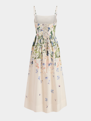 Floral Print Cami Maxi Dress