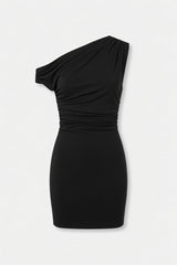 Quietly Chic Ruched Mini Dress