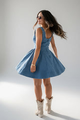 Just Add Joy Denim Mini Dress