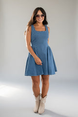 Just Add Joy Denim Mini Dress