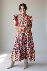 Pretty As Ever Multi Floral Maxi Dress