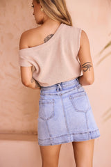 Dance In The Sun Knit Top - Mocha
