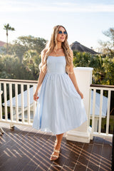 FINAL SALE - Sweetest Thing Stripe Midi Dress