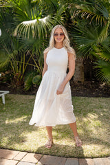 FINAL SALE - Storybook Stroll Smocked Midi Dress