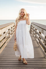 FINAL SALE - Sail Away Tiered Maxi Dress