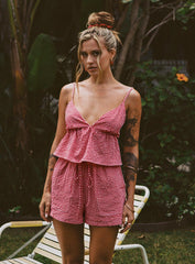 Lille Co-ord Red Gingham
