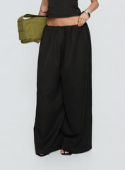 Odara Wide Leg Trousers Black