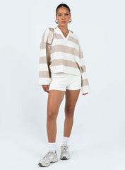 Rick Jumper White/Beige