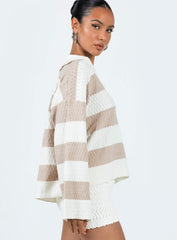 Rick Jumper White/Beige
