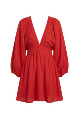 In My Element Smocked Waist Mini Dress