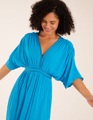 Rope Detail V Neck Maxi Dress