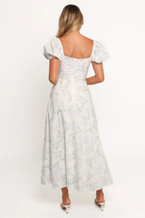 Beati Midi Dress - Blue