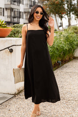 FINAL SALE - A Little Bit Of Love Linen Maxi Dress