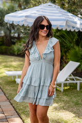FINAL SALE - Sweet Joyride Ruffle Tiered Mini Dress