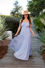 FINAL SALE - Seabreeze Smocked Maxi Dress