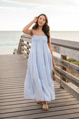 FINAL SALE - Sail Away Tiered Maxi Dress