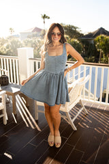Perfectly Pretty Denim Mini Dress