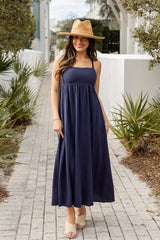 FINAL SALE - Coastal Breeze Midi Dress