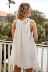FINAL SALE - Sweet Staple Off White Mini Dress