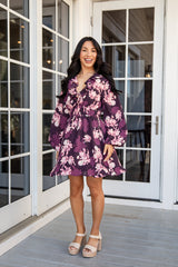 FINAL SALE - Simply Ready Purple Mini Dress - DU Deal