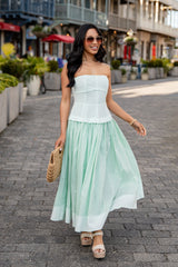 FINAL SALE - Boardwalk Breeze Maxi Dress