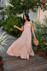 FINAL SALE - Seabreeze Smocked Maxi Dress