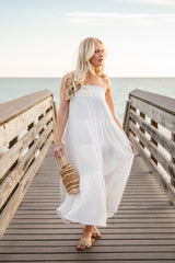 FINAL SALE - Sail Away Tiered Maxi Dress