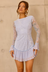 The Only Muse Dress - Steel Blue